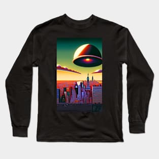 The alien menace Long Sleeve T-Shirt